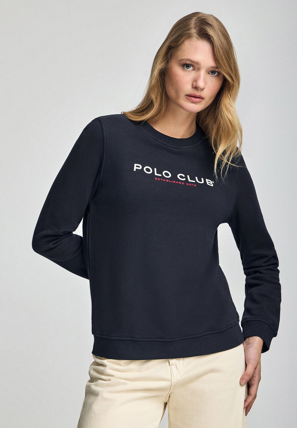 

Толстовка CREWNECK MINIMAL TITLE Polo Club, синий