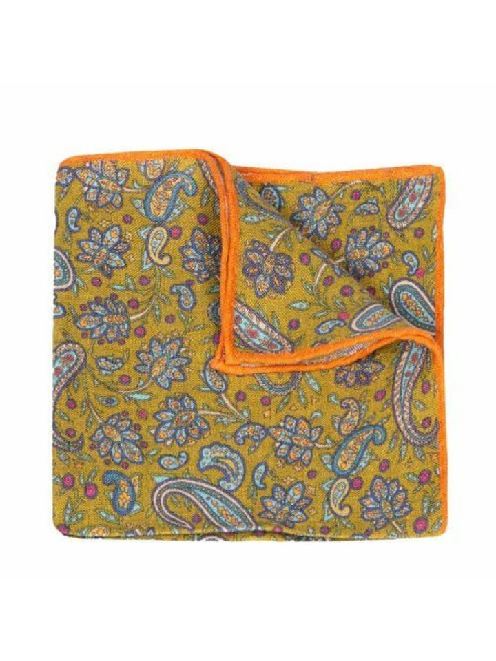 

BGents Мужской шарф оливкового цвета