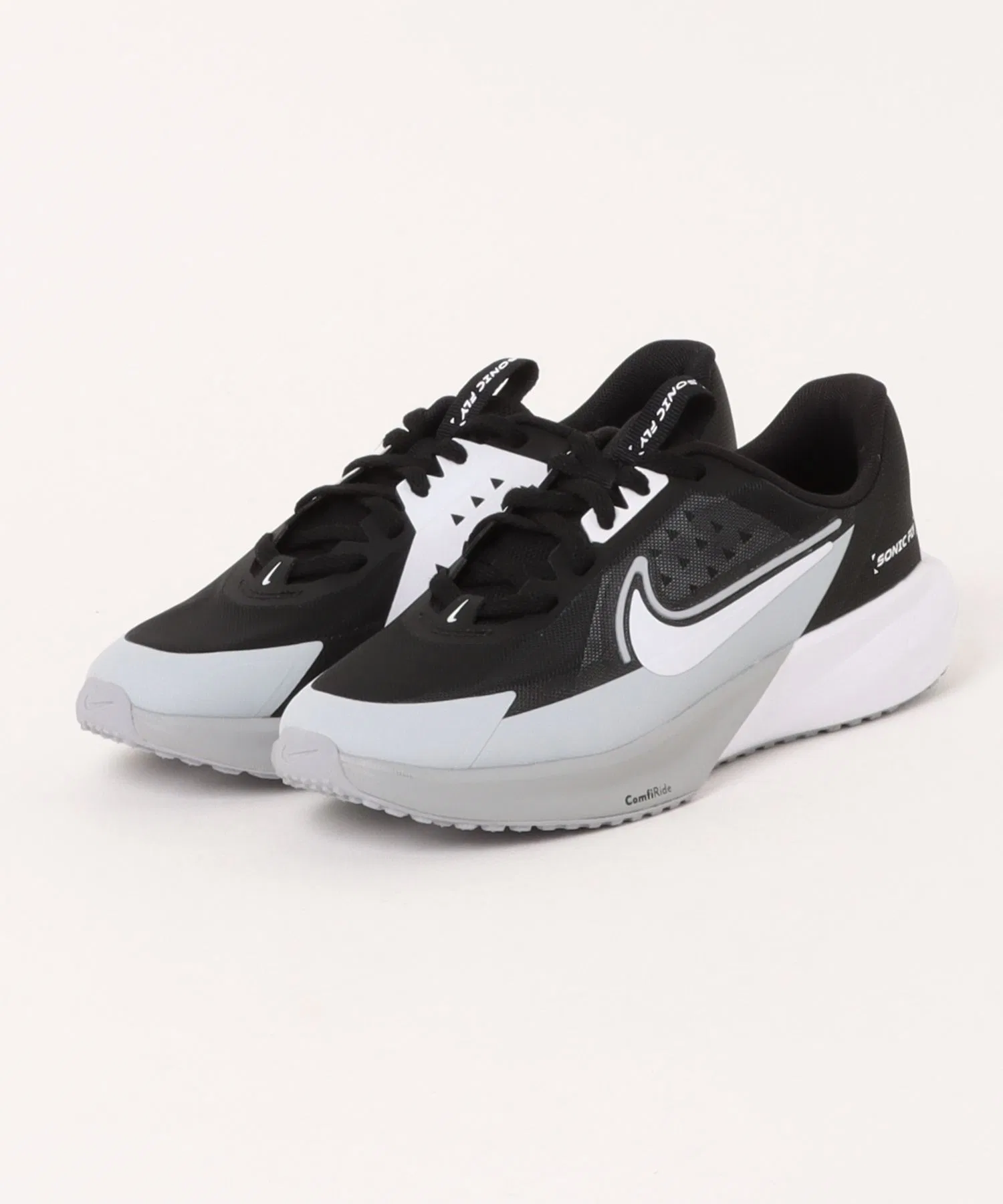 Женские кроссовки NIKE Sonic Fly чёрно-белые
