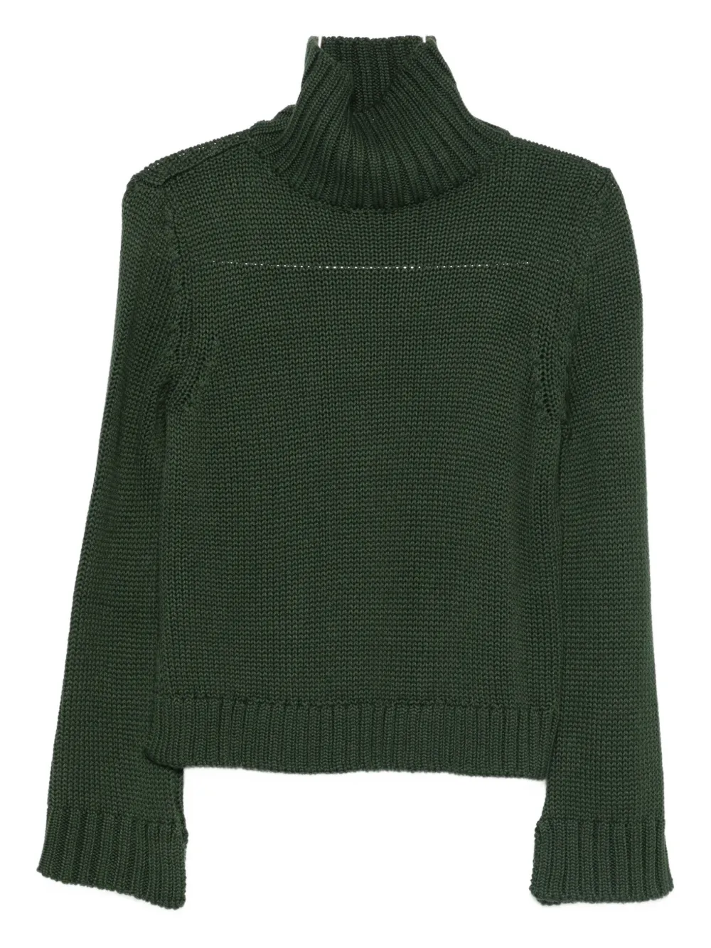 

Свитер с высоким воротником Intrecci, зеленый