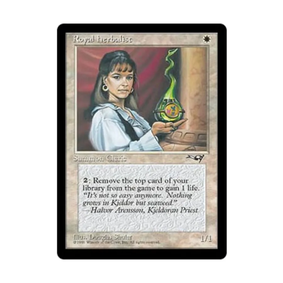 

CCG Королевский травник - Вер. 1 (С1), MTG - Alliances