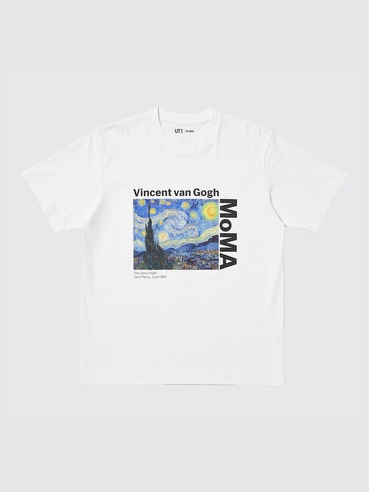 

Футболка с графическим принтом Moma art icons ut Uniqlo, цвет 00 белый