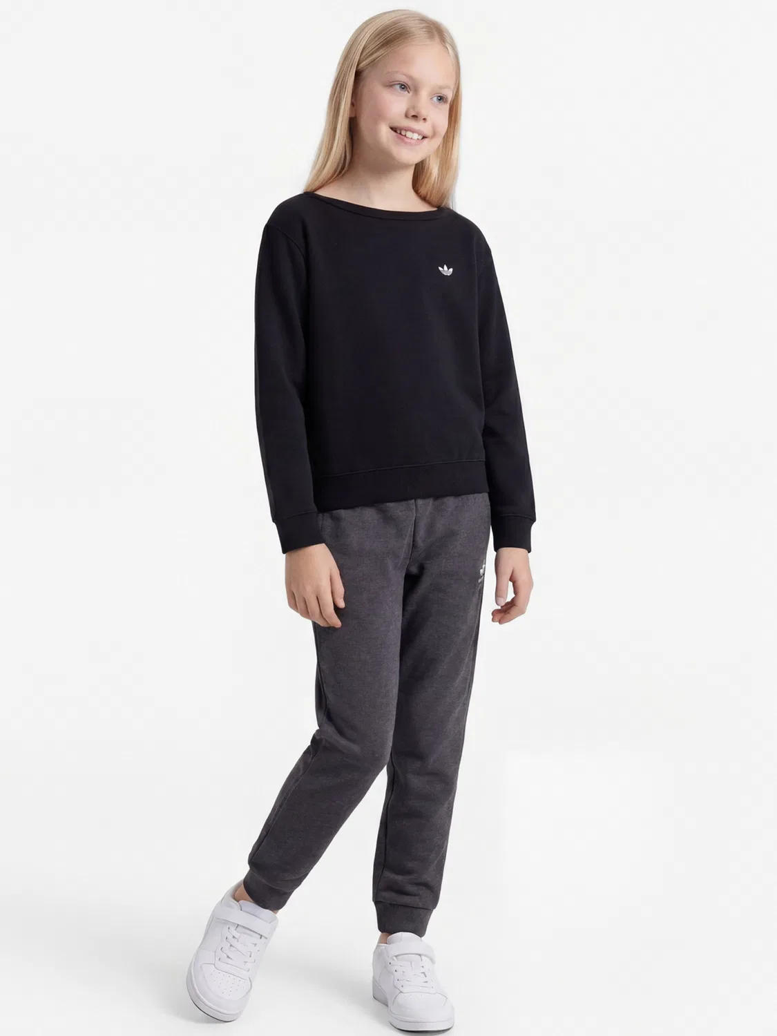 Толстовка Adidas Originals черного цвета — фото 4