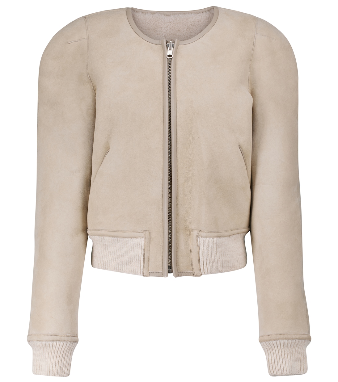 

Двусторонняя овчинная куртка Boden Marant Etoile, бежевый