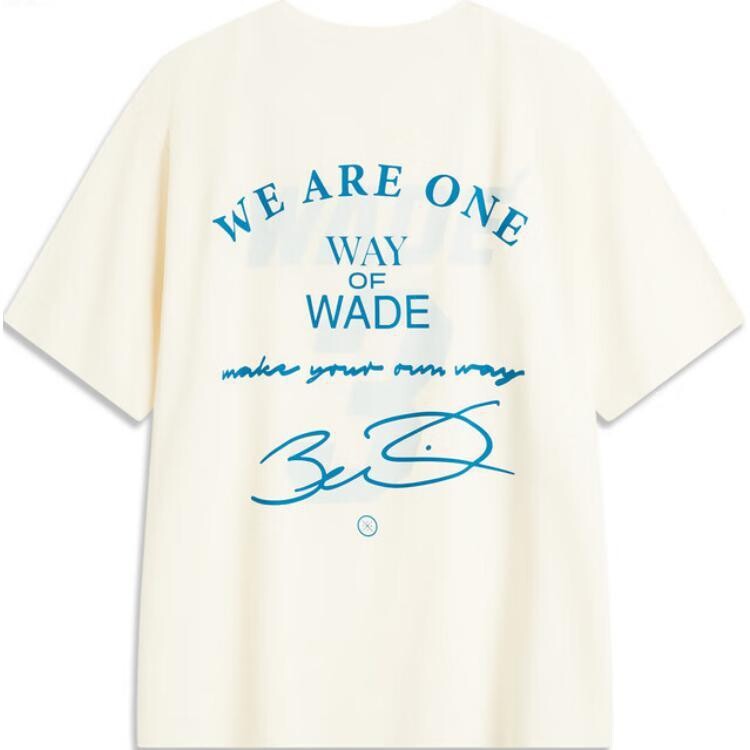 

Футболка Wade Collection унисекс, цвет белый Lining, кремовый