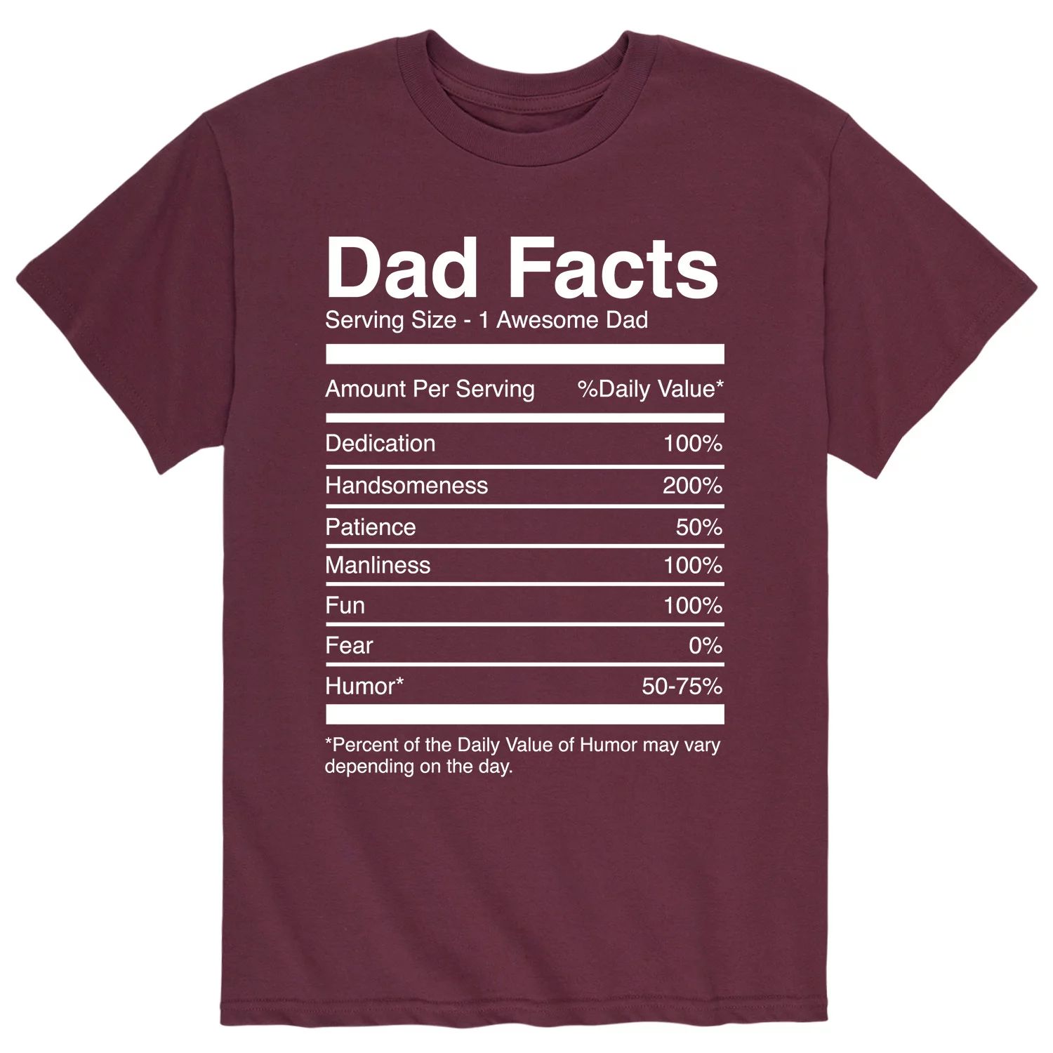 

Мужская футболка Dad Facts Licensed Character