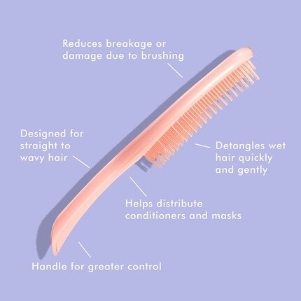 Расческа Wet Detangler для всех типов волос Sweet Lavender Regular, Tangle Teezer — фото 3