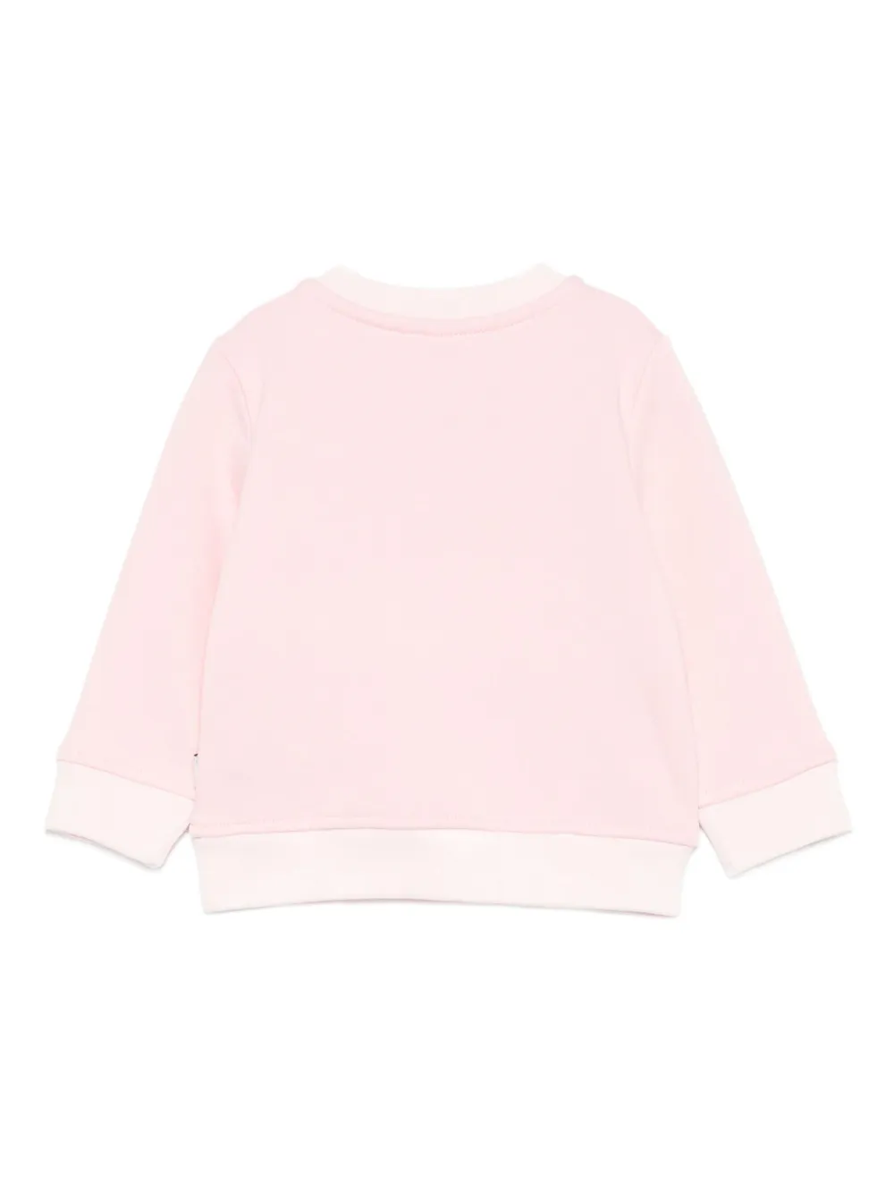Толстовка с птичьим принтом Stella McCartney Kids, розовый — фото 2