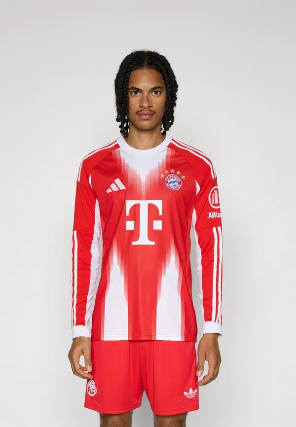 Футболка с длинным рукавом Adidas Performance FC Bayern 2025/2026 Home Jersey Club Wear, красный
