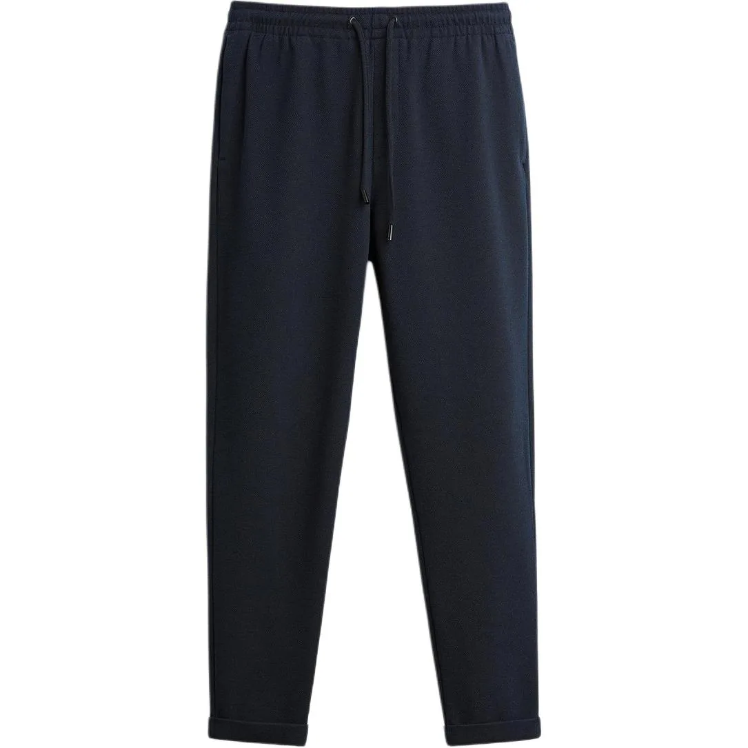 Брюки Casual мужские Moderate Straight Fit ZARA, серый — фото 4
