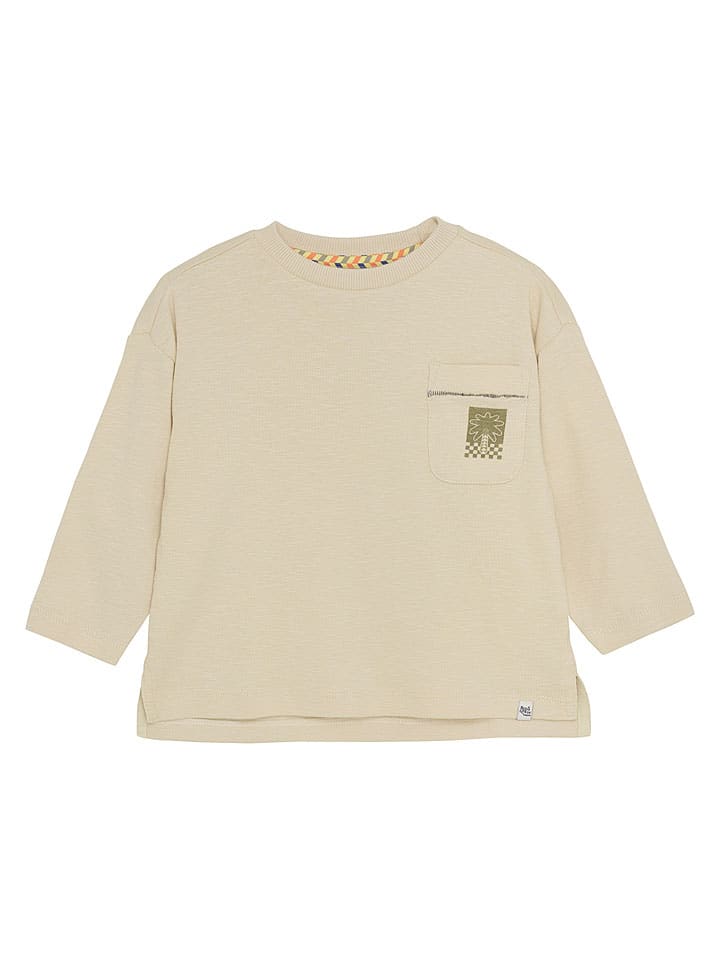 

Noppies Футболка с длинными рукавами бежевого цвета