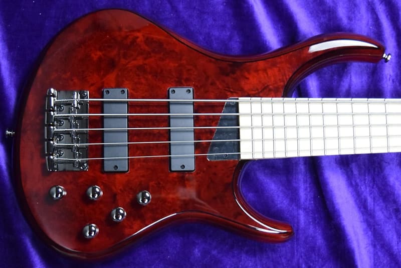 

Басс гитара MTD Kingston Z-5, Transparent Cherry w/ Maple