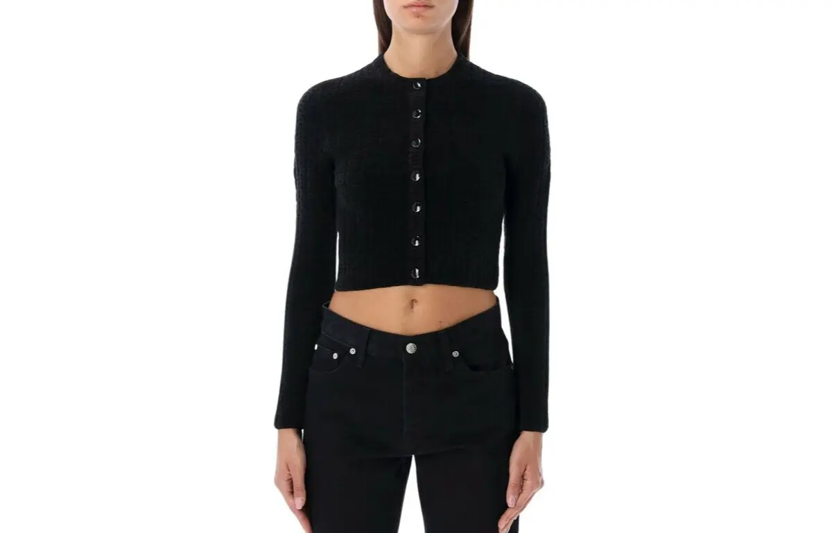 

Alexander Wang Укороченный топ женский черный