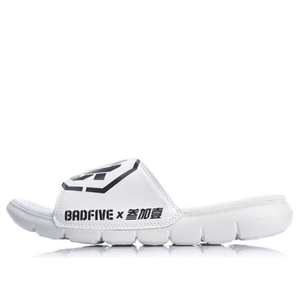 

Тапочки bad five sandals black/white Li-Ning, черный