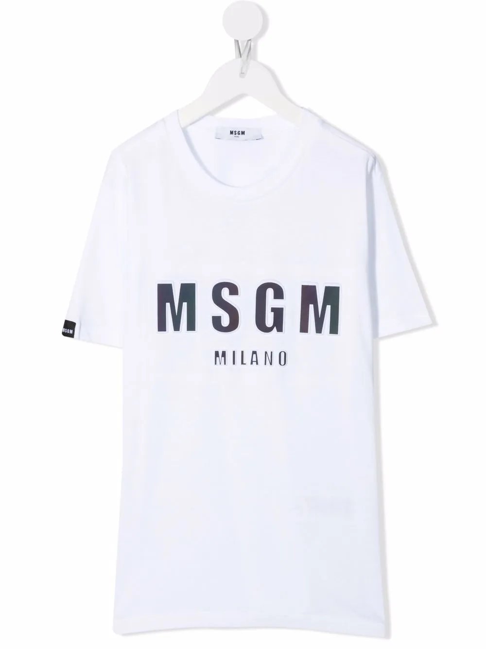 

Футболка с логотипом MSGM Kids, белый