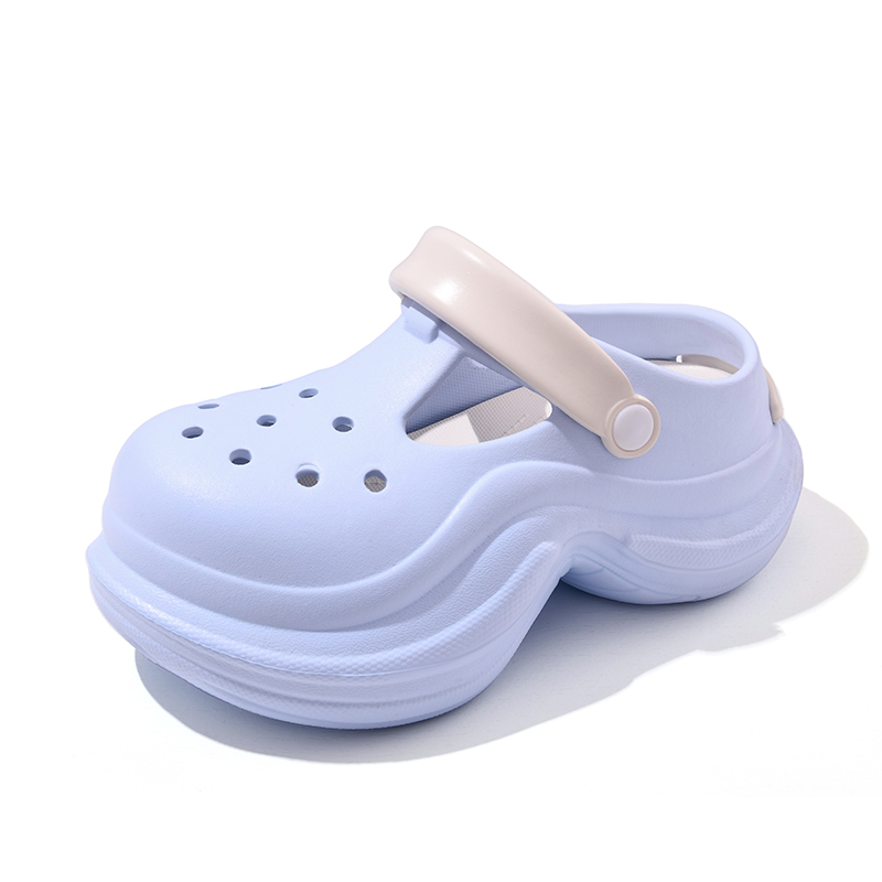 

Подростковые, износостойкие, отскакивающие, дышащие, увеличивающие рост, детские сабо NEZHACHAOHAI, синий