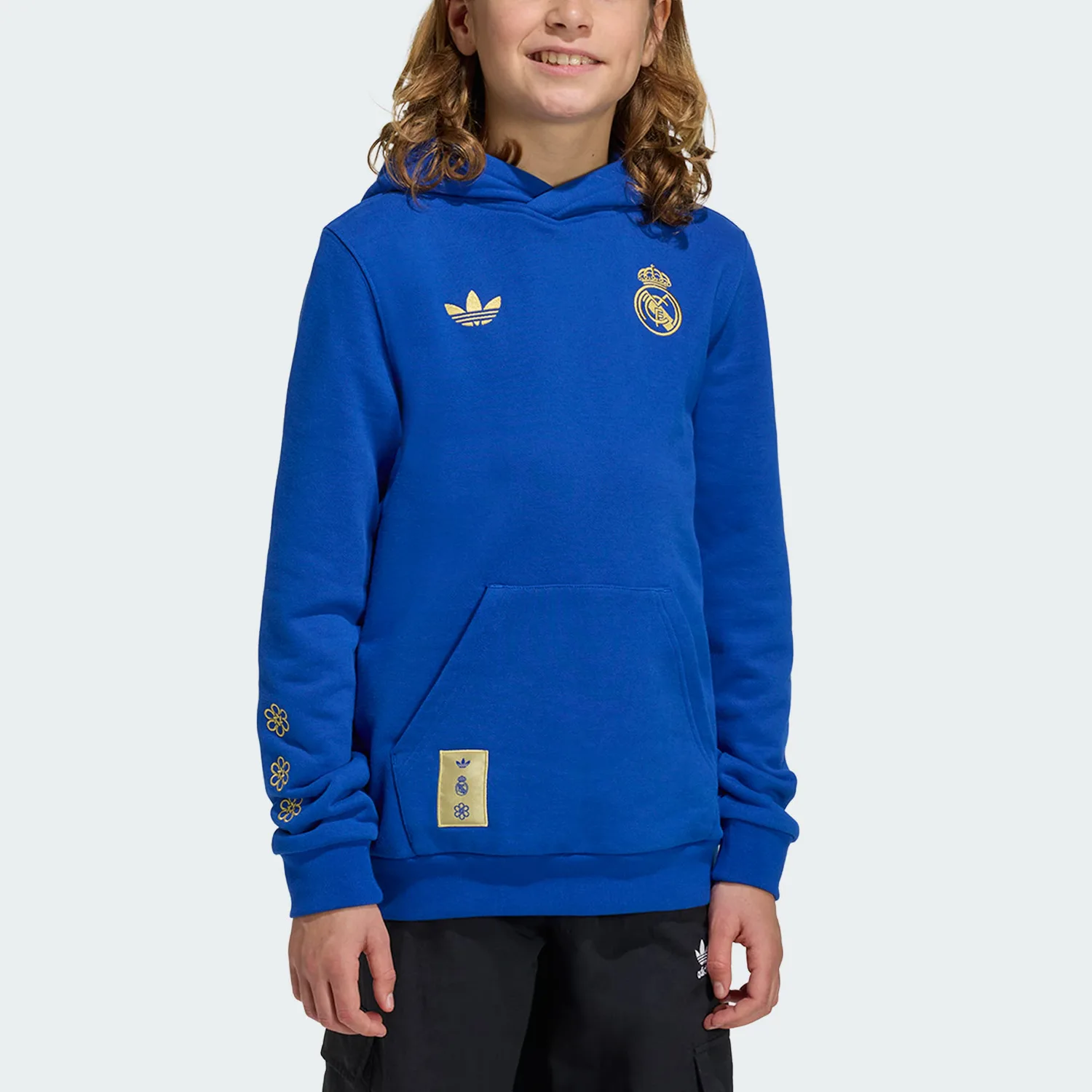 Детский свитшот Adidas Originals, Royal Blue — фото 3