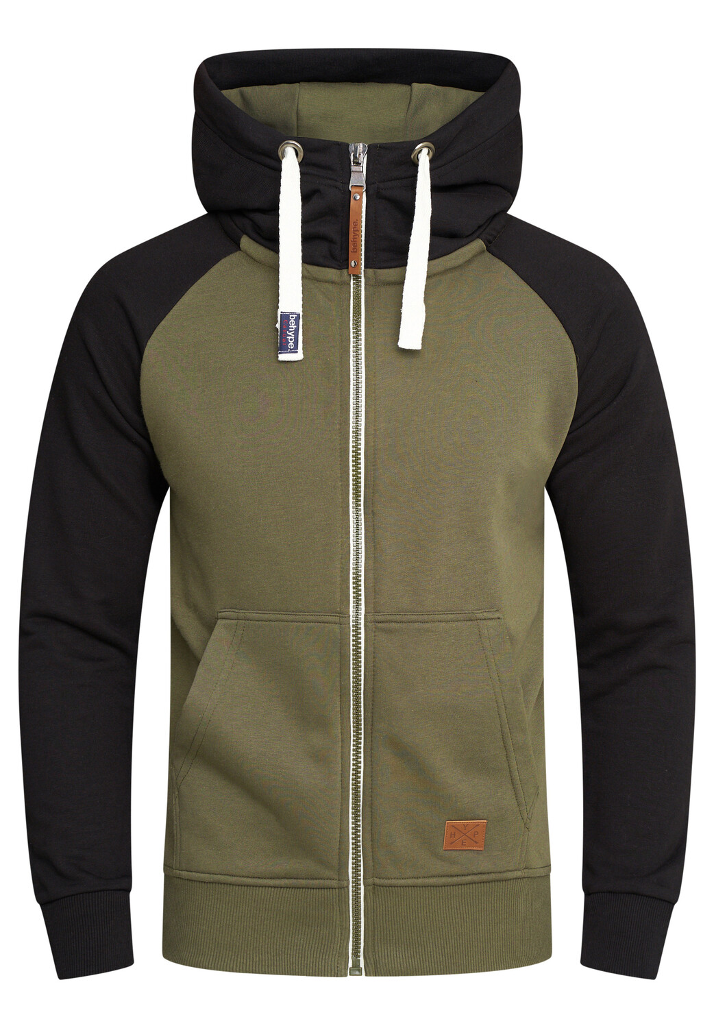 

Толстовка behype BHDISUK Hoodie Weicher Kapuzenpullover Sweatshirt, хаки