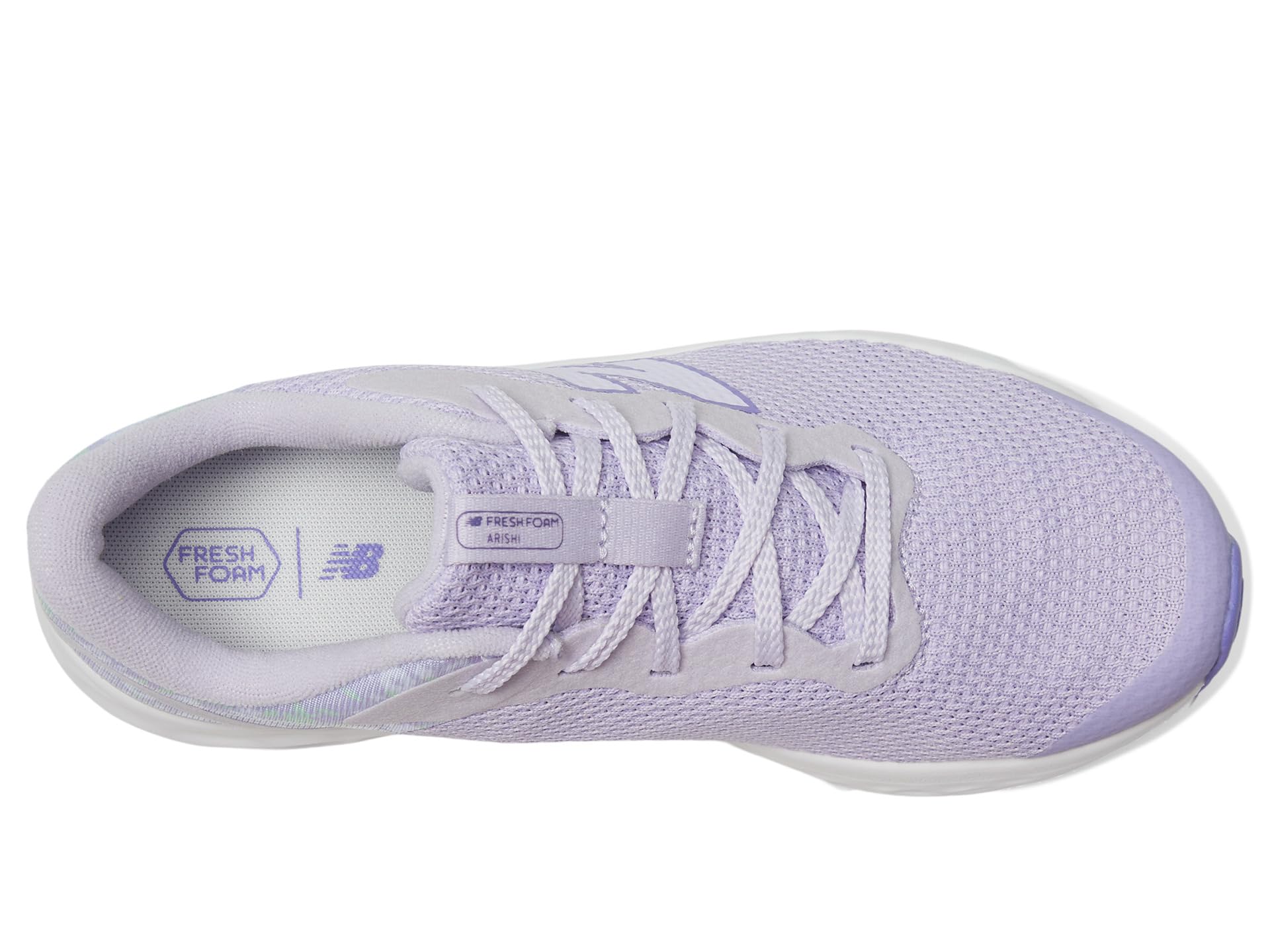 Туфли New Balance Kids Fresh Foam Arishi v4, цвет Bright Lavender/Violet Crush — фото 2