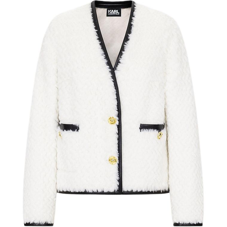 

KARL LAGERFELD / Karl Lagerfeld Jeans KARL LAGERFELD FW23 Куртка женская белая