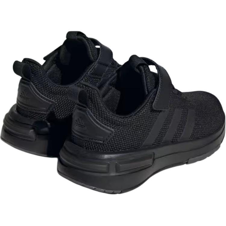 RACER TR23 Противоскользящие износостойкие низкие детские кроссовки Black Kids' Adidas — фото 3