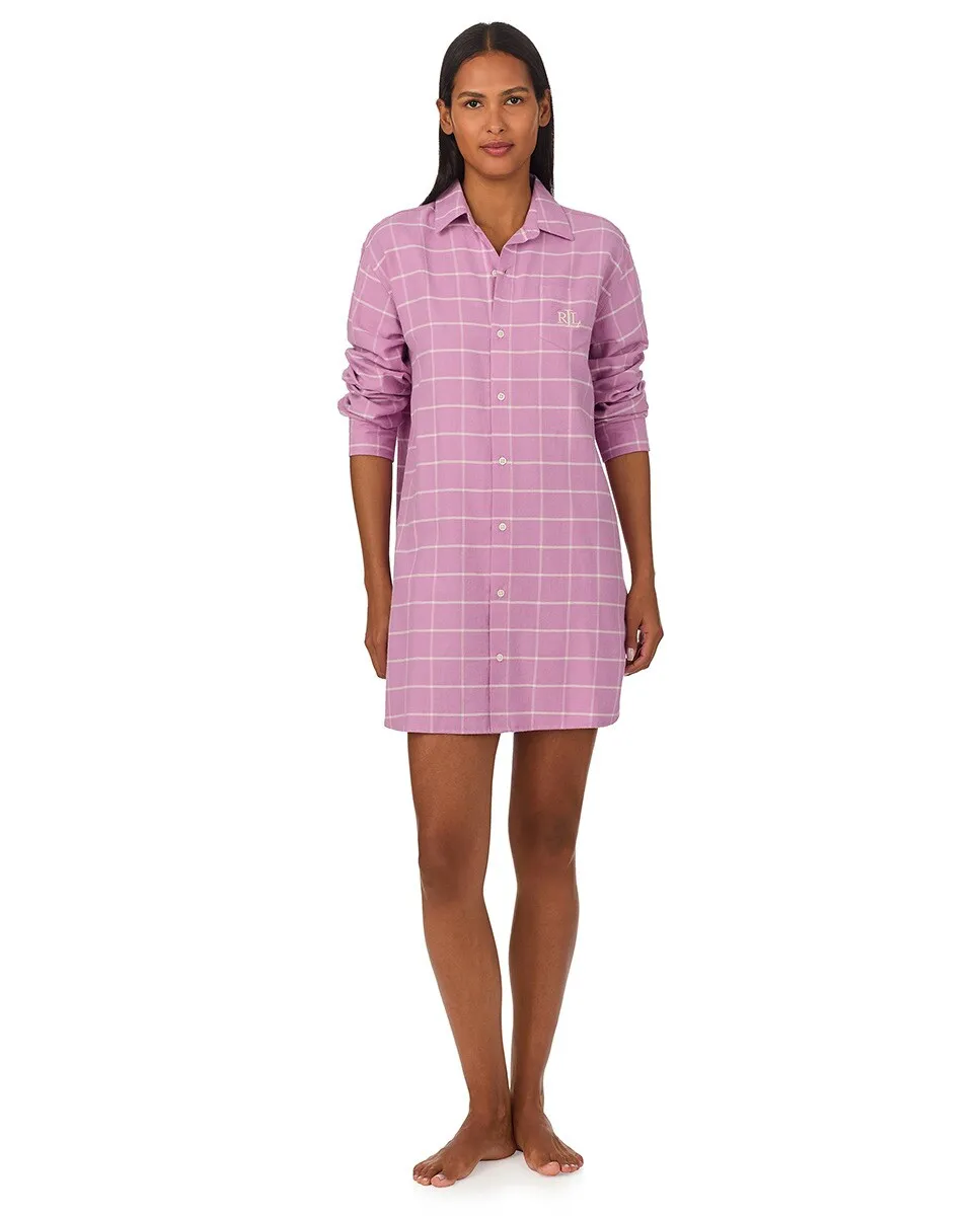 

Майка с длинными рукавами Lauren Ralph Lauren, розовый