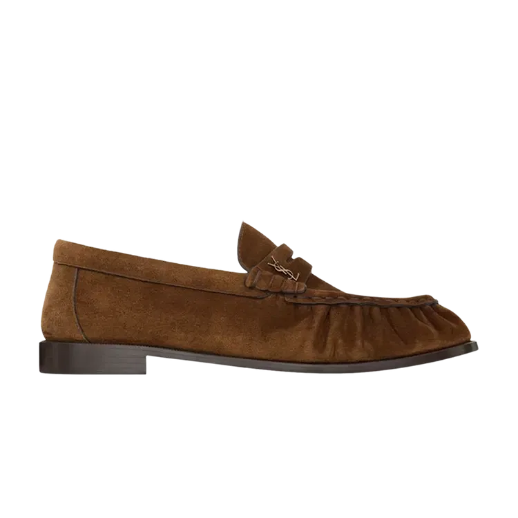 Лоферы Saint Laurent, коричневый