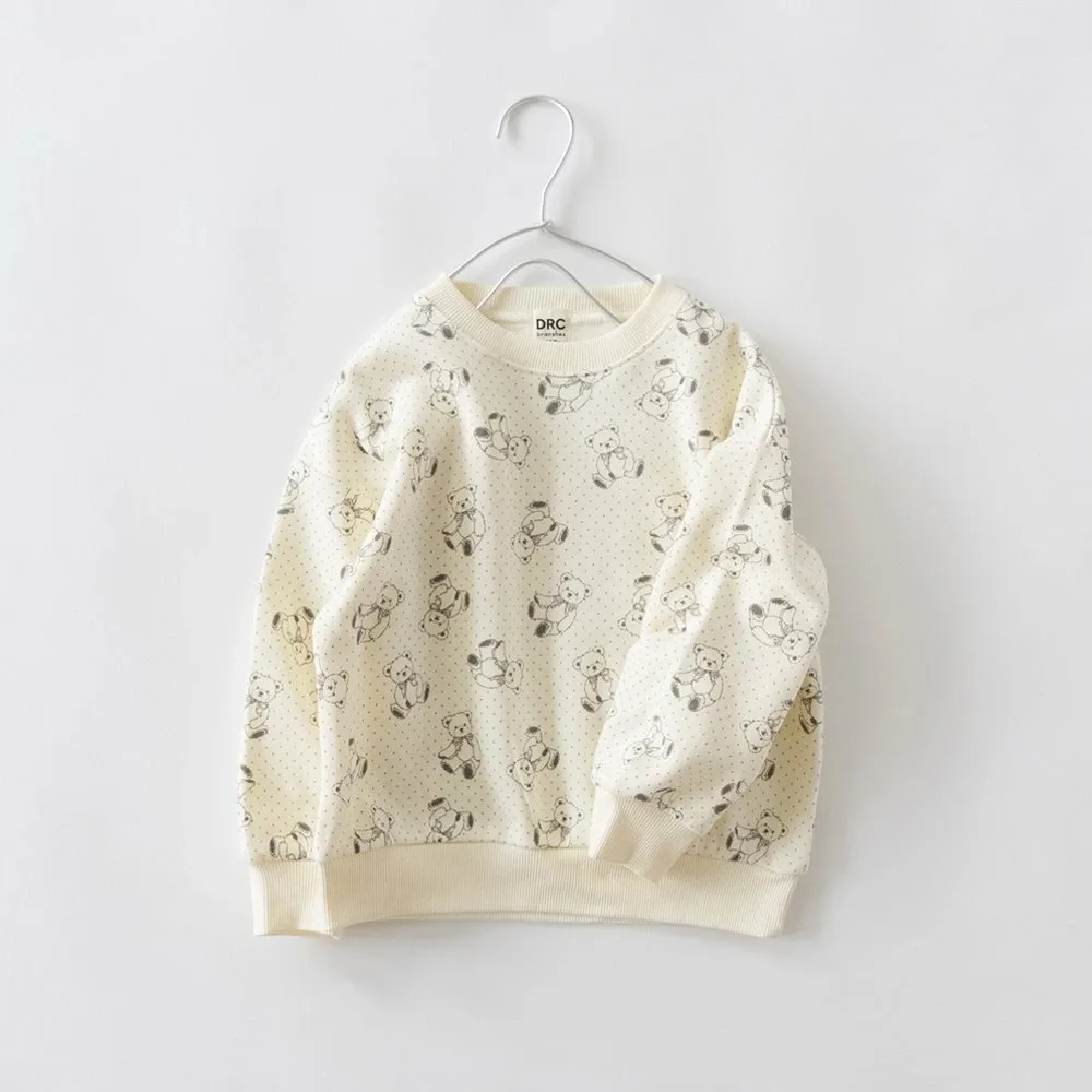 Свитшот с различными графическими принтами Branshes, 04_IV_Bear Pattern