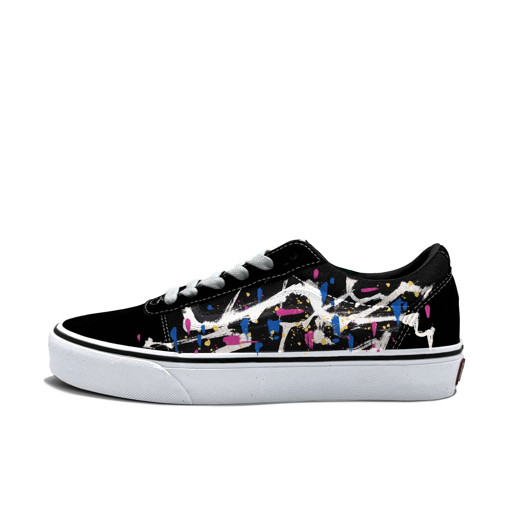 

Vans Ward Abrasion Resistant Low top Skateboard Shoes Men's Black