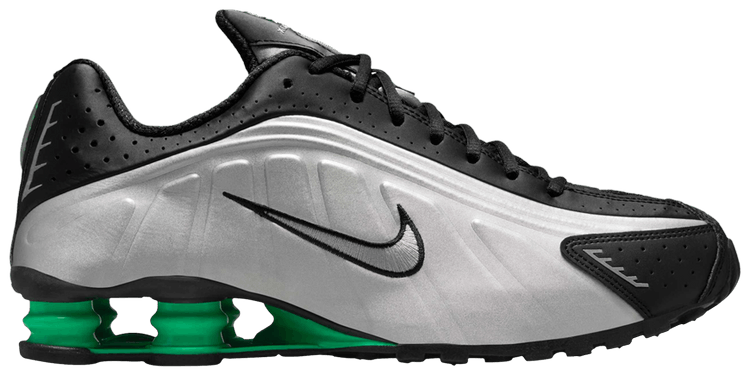 

Кроссовки Nike Shox R4 'Green', серебряный