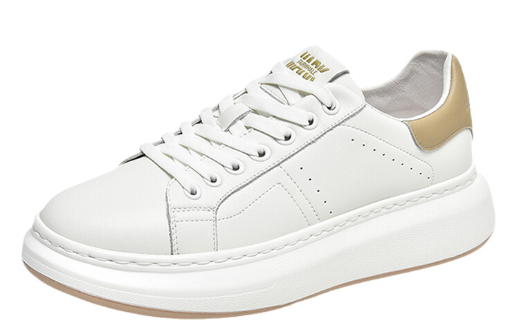 Кроссовки FAIRWHALE Stylish Skateboarding Shoes Unisex Low-top, черный/белый — фото 2