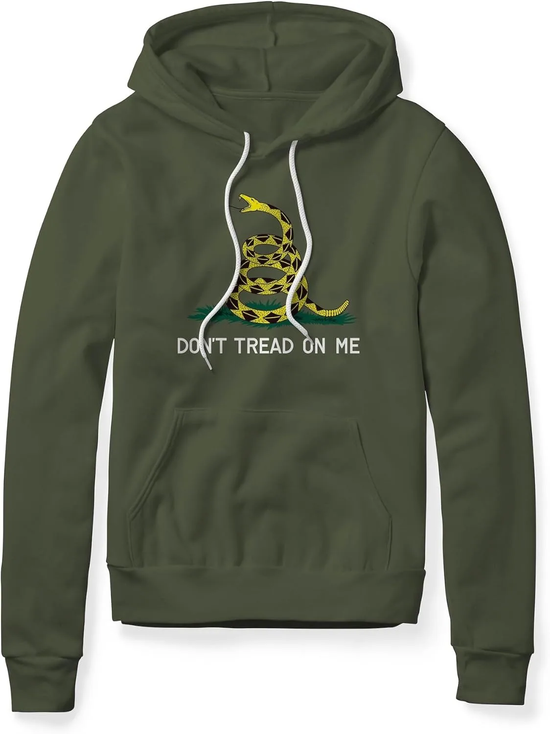 Gadsden Snake, худи из флиса Generic, оливковый