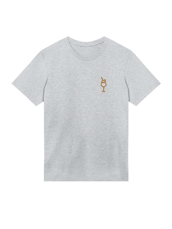 

Футболка Orange Spritz с вышивкой в сером меланжевом цвете F4NT4STIC, Серый, Футболка Orange Spritz с вышивкой в сером меланжевом цвете F4NT4STIC