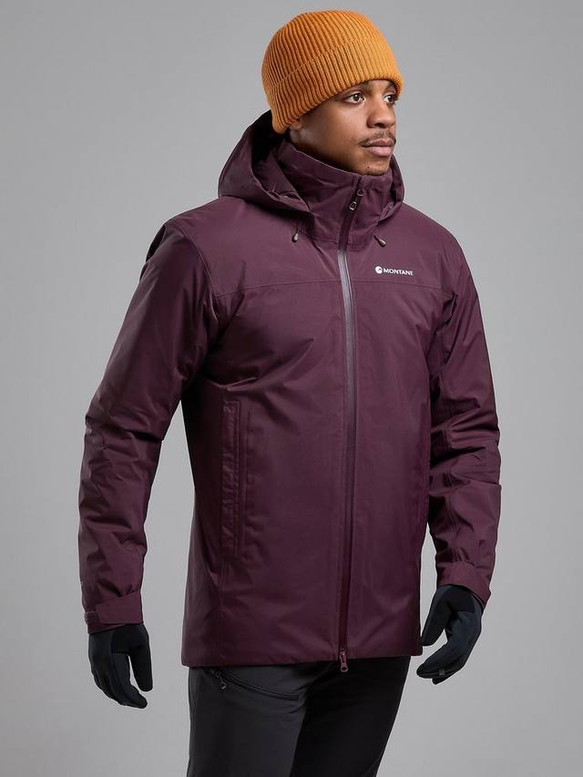 

Мужская утеплённая водонепроницаемая куртка Duality Montane, Dark Garnet