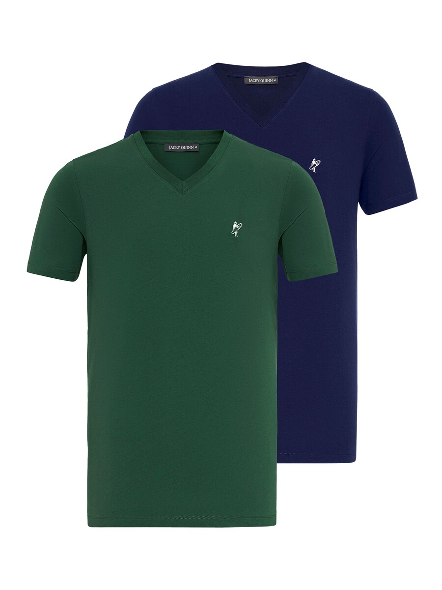 

Рубашка Jacey Quinn, цвет Dark blue/Green