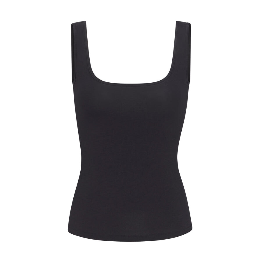 

Топ SKIMS Cotton Jersey, цвет Soot