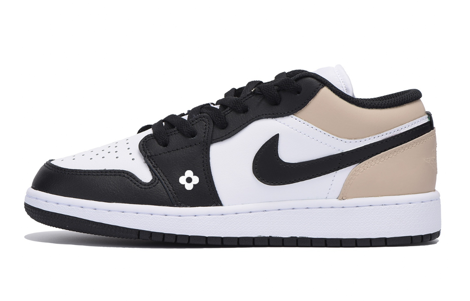 

Jordan Баскетбольные кроссовки Air 1 Urban Chic Style с низким верхом, нескользящие, белые, мужские