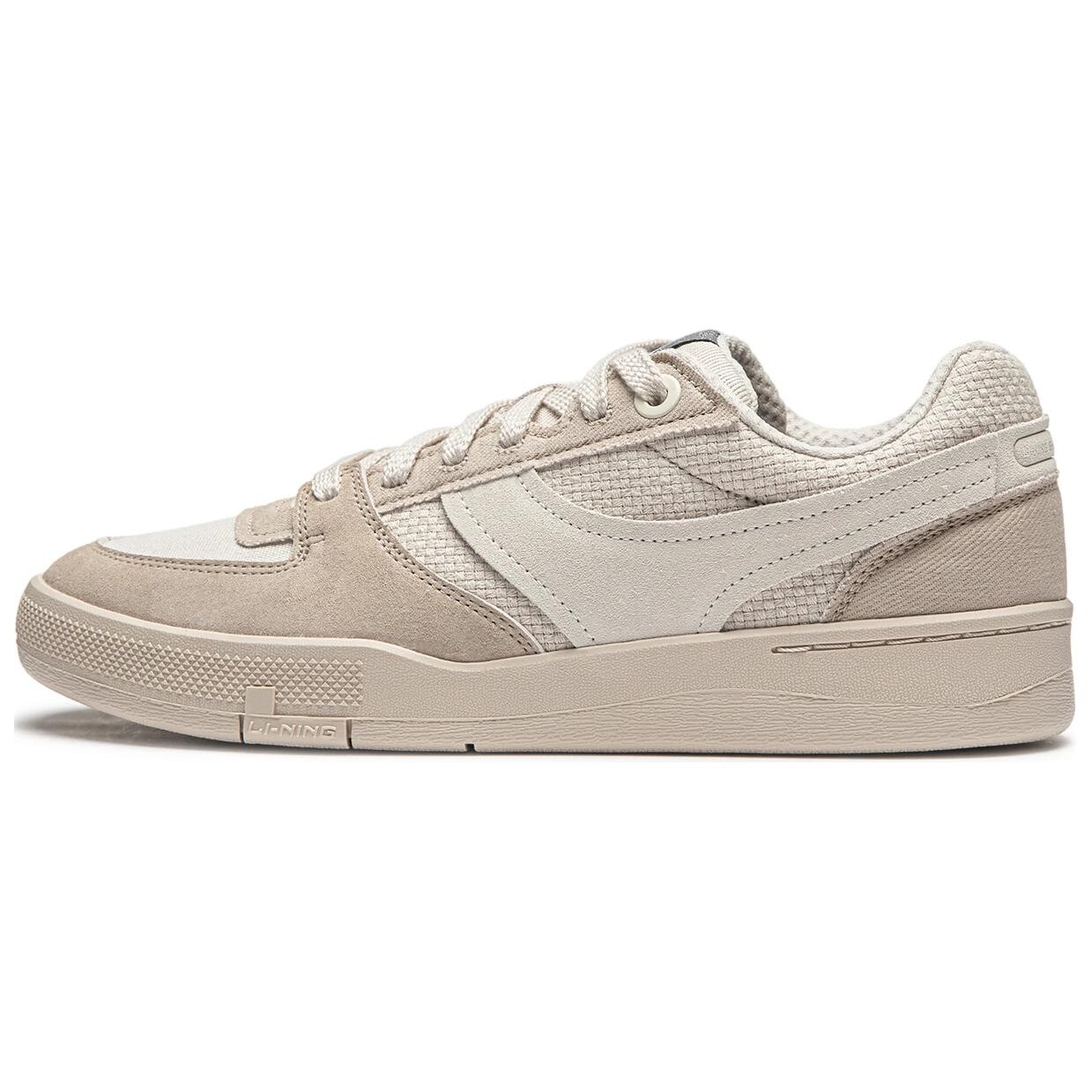 

Кроссовки LINING Skateboarding Shoes Men Low-top Rice Brown, коричневый