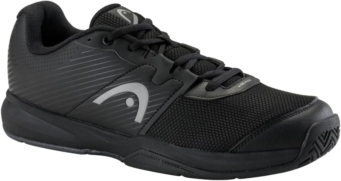 Кроссовки HEAD Revolt Court 273505 Bkgr Schwarz, Black / Grey