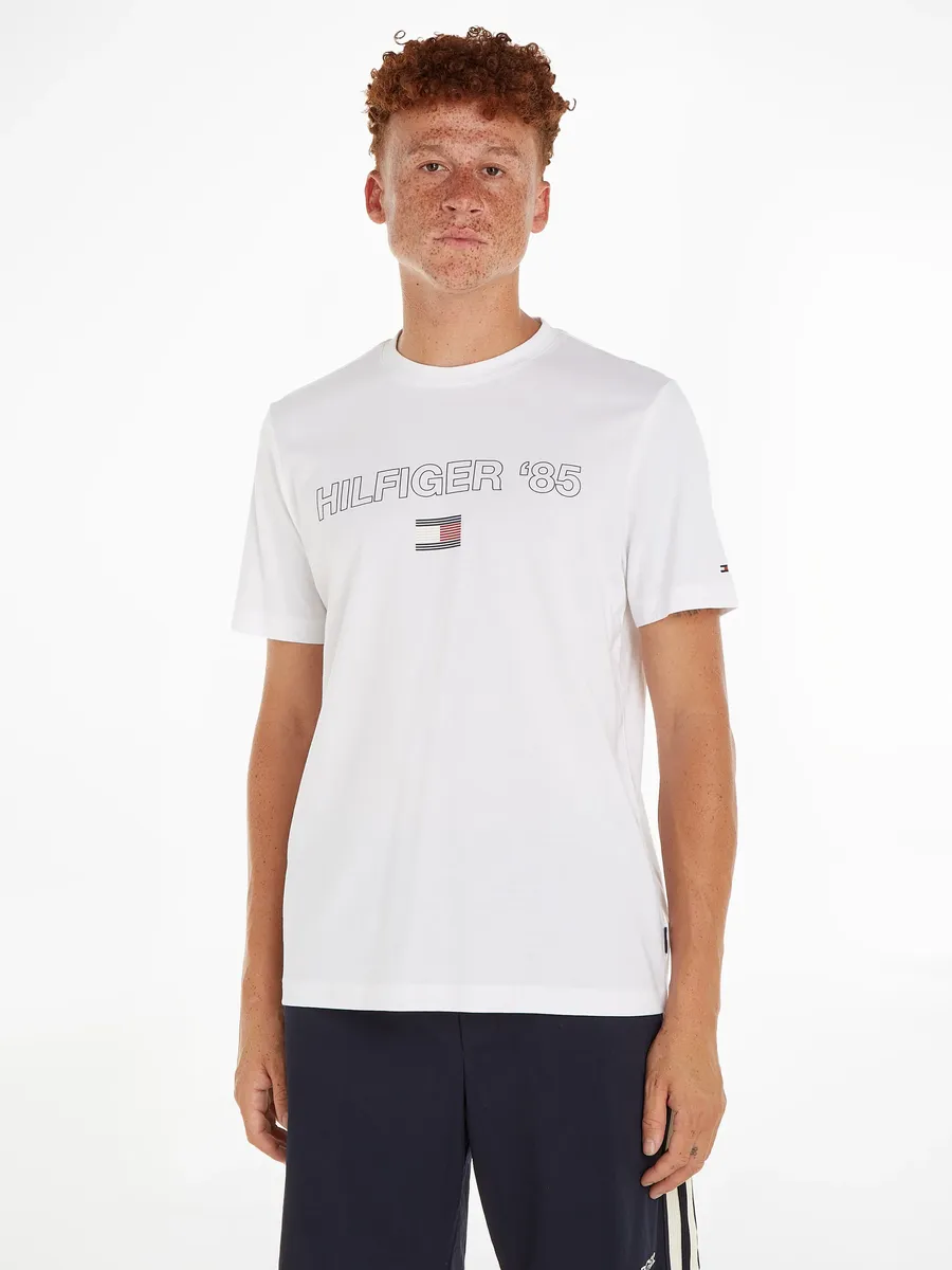 

Футболка Tommy Hilfiger "HILFIGER 85 TEE", белый