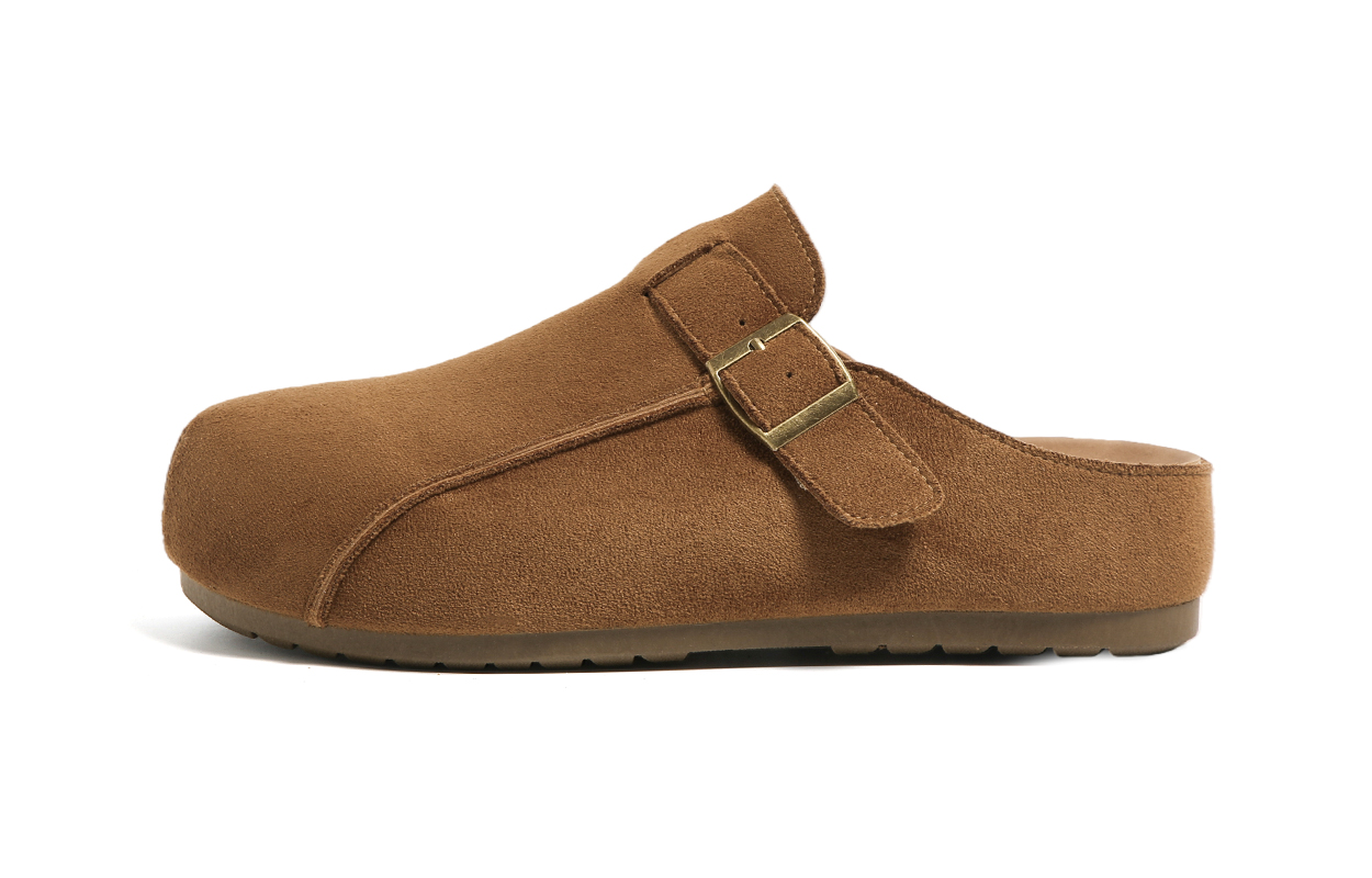 

Закрытые тапочки мужские HUANQIU, camel