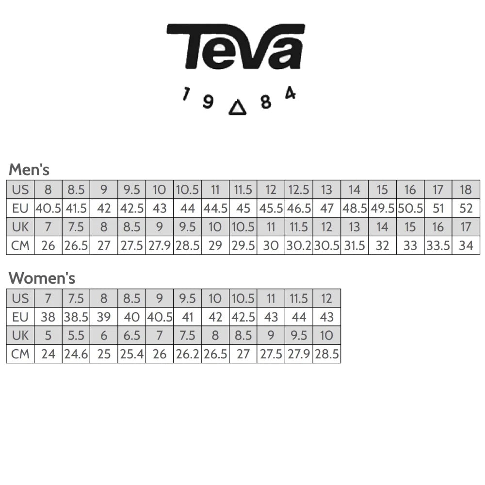 Женские универсальные кожаные сандалии Original в черном цвете Teva — фото 4
