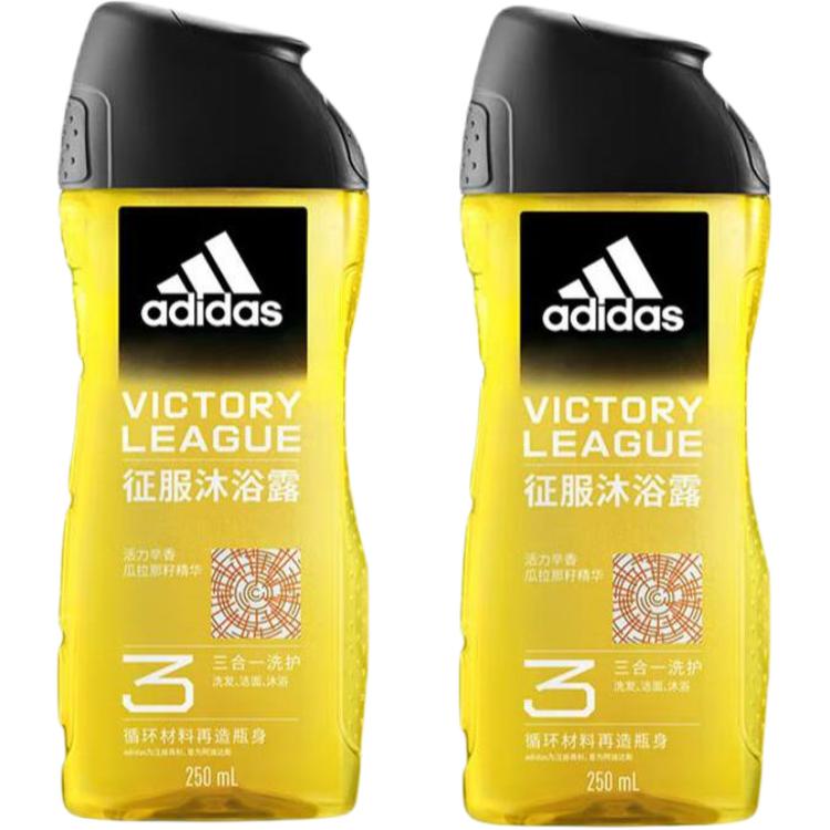 

Мужской гель для душа Passionate увлажняющий очищающий с пачули 250мл/600мл/600мл*2 Adidas