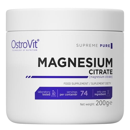 

OstroVit, биологически активная добавка Supreme Pure Цитрат магния, 200 г