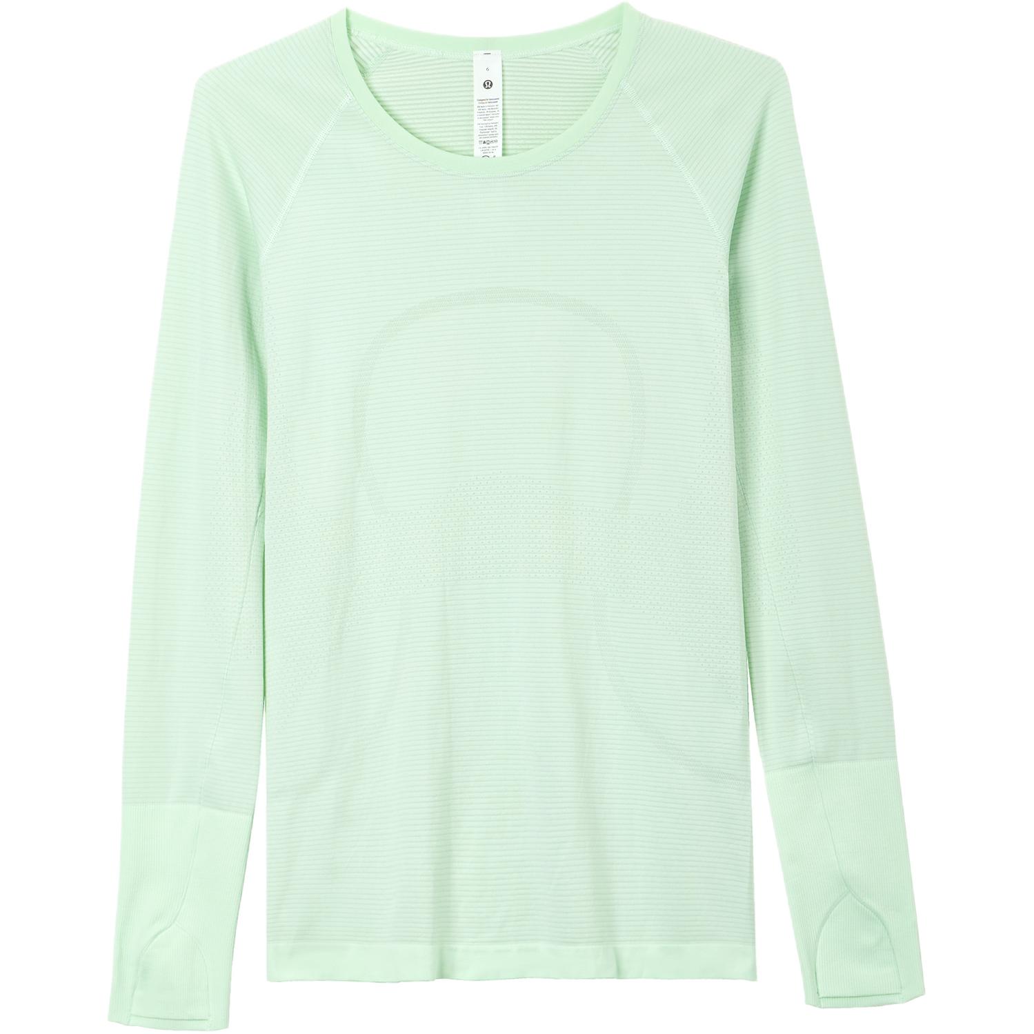 

Свифтли Тек реглан футболка женская Lululemon, зеленый