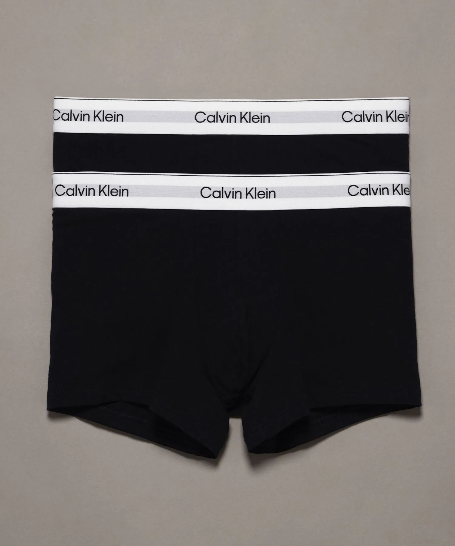 Официальный магазин Боксеры Calvin Klein Icon из эластичного хлопка, комплект из 2 штук, Calvin Klein NB4391 Как на Чон Куке, Black