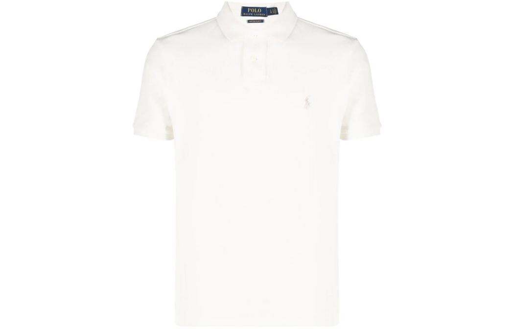 

Футболка поло мужская экрю Polo Ralph Lauren