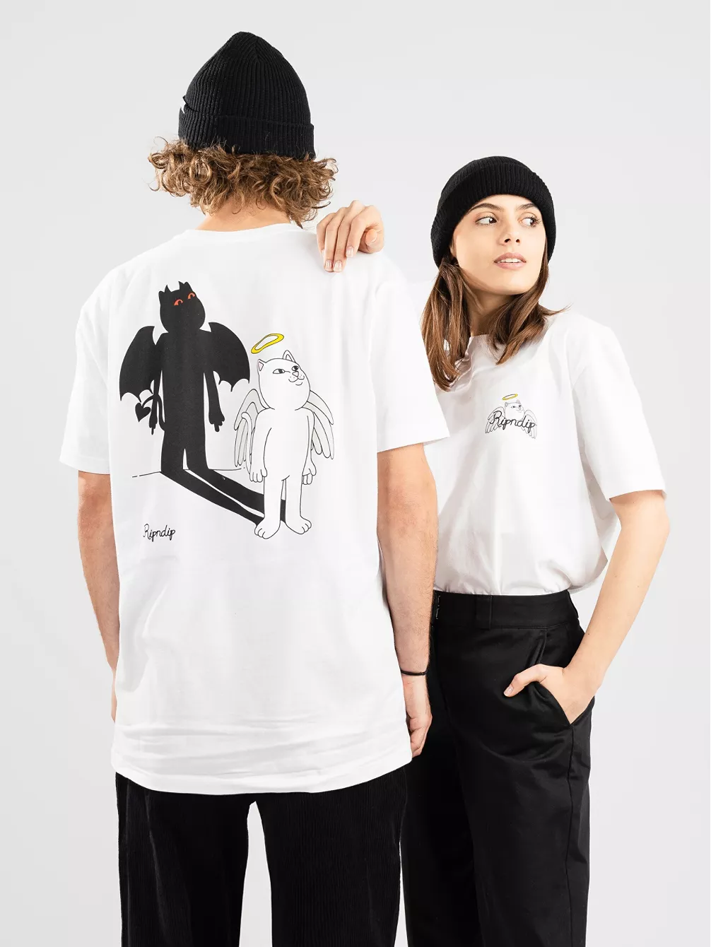 

Футболка «Теневой друг» Ripndip, белый