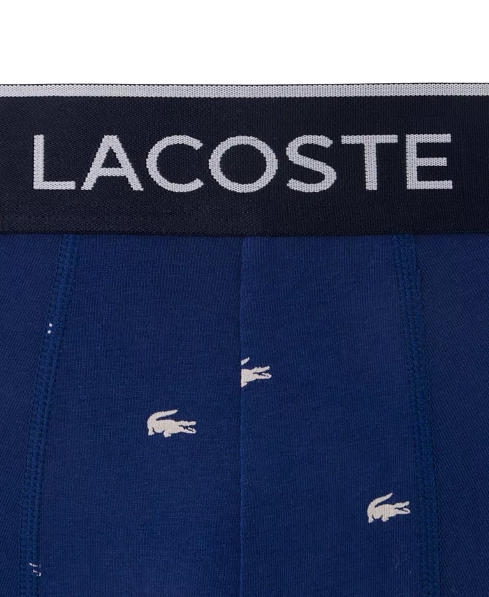 Трусы-боксеры Lacoste, мужские, с принтом крокодилов — фото 4