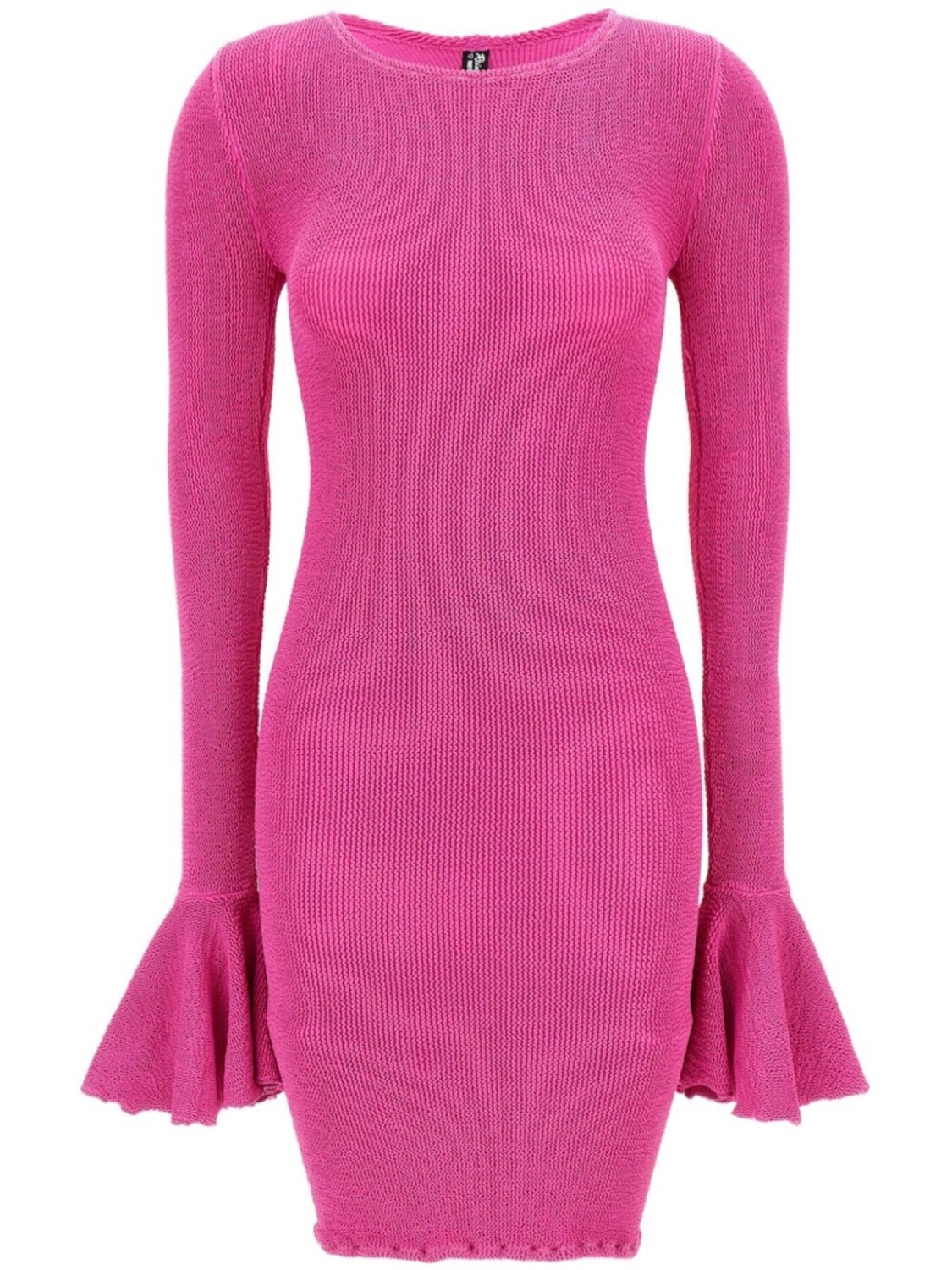 

X Reina Olga жатое мини-платье ROTATE BIRGER CHRISTENSEN, розовый
